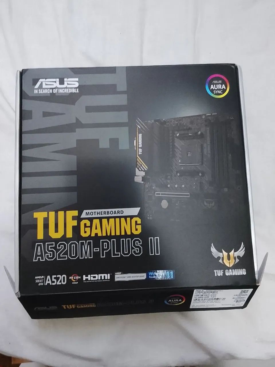 Placa Mãe Asus TUF Gaming A520M-PLUS II - Foto 3