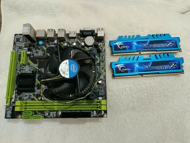 Kit Intel i3 3240 + Placa-mãe H61 + 8GB RAM DDR3 - Foto 3
