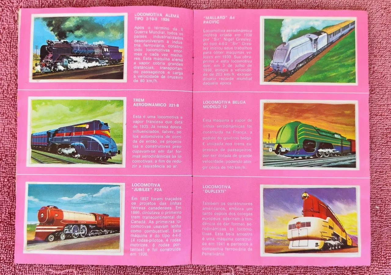 Álbum "Figurinhas de Locomotiva" - Foto 3