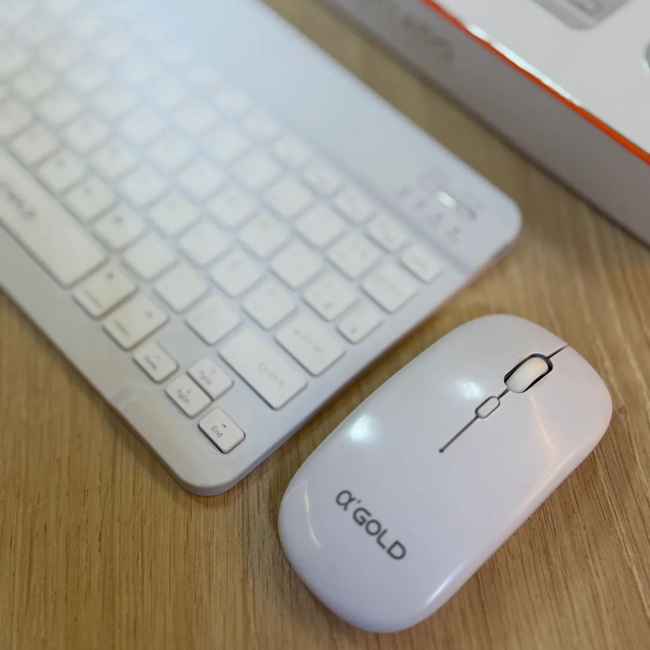 TECLADO E MOUSE SEM FIO KIT BLUETOOTH ABNT - Foto 3