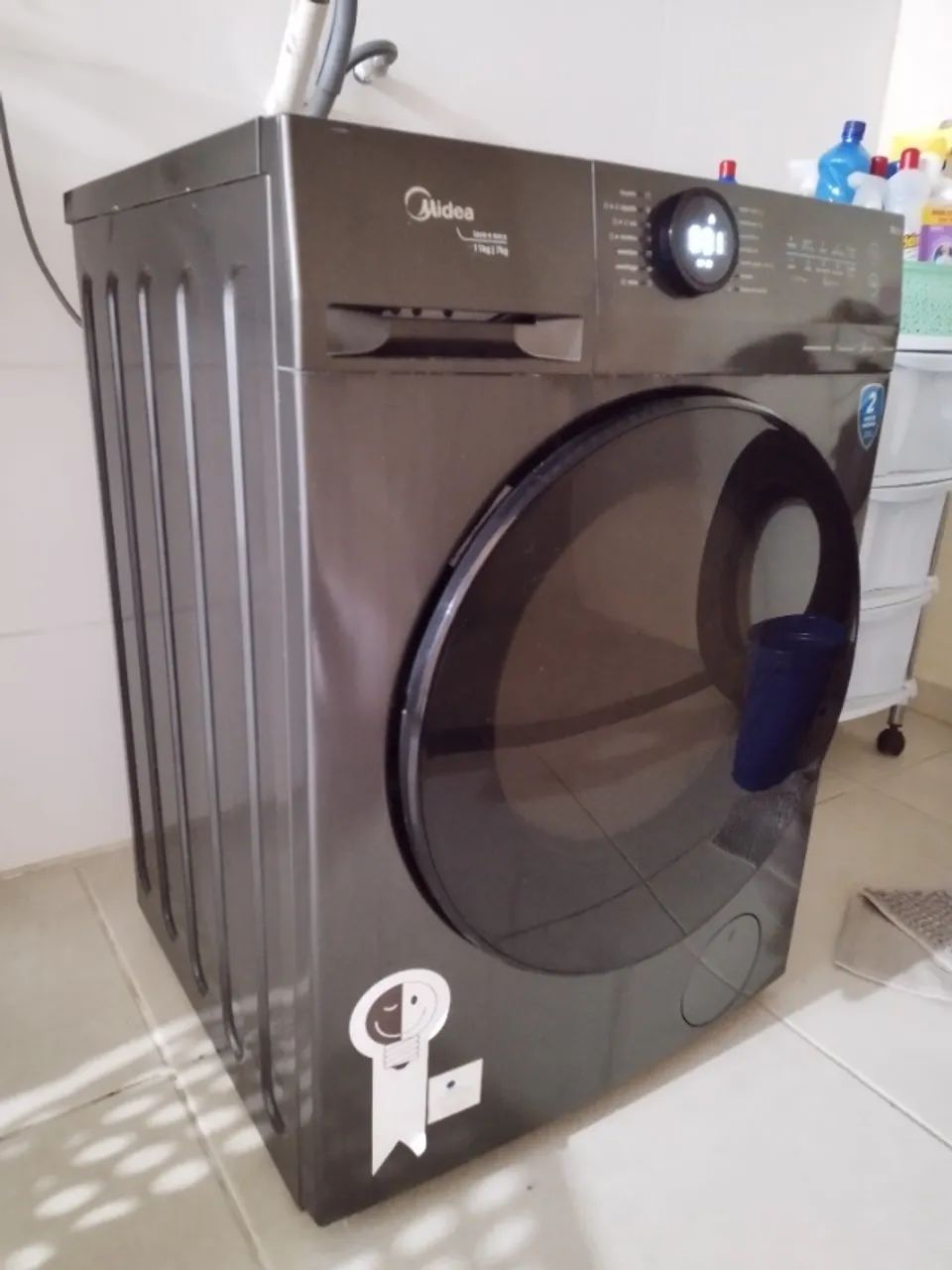 Lava e seca Midea 11Kg / 7Kg Inverter Cinza - Foto 6
