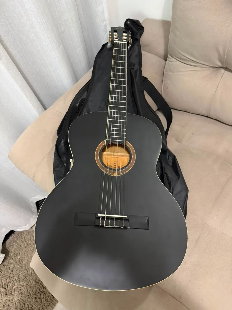 Violão Michael VM19E BKS. - Foto 2