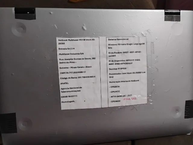 NETBOOK MULTILASER M11W (USADO) - Foto 3