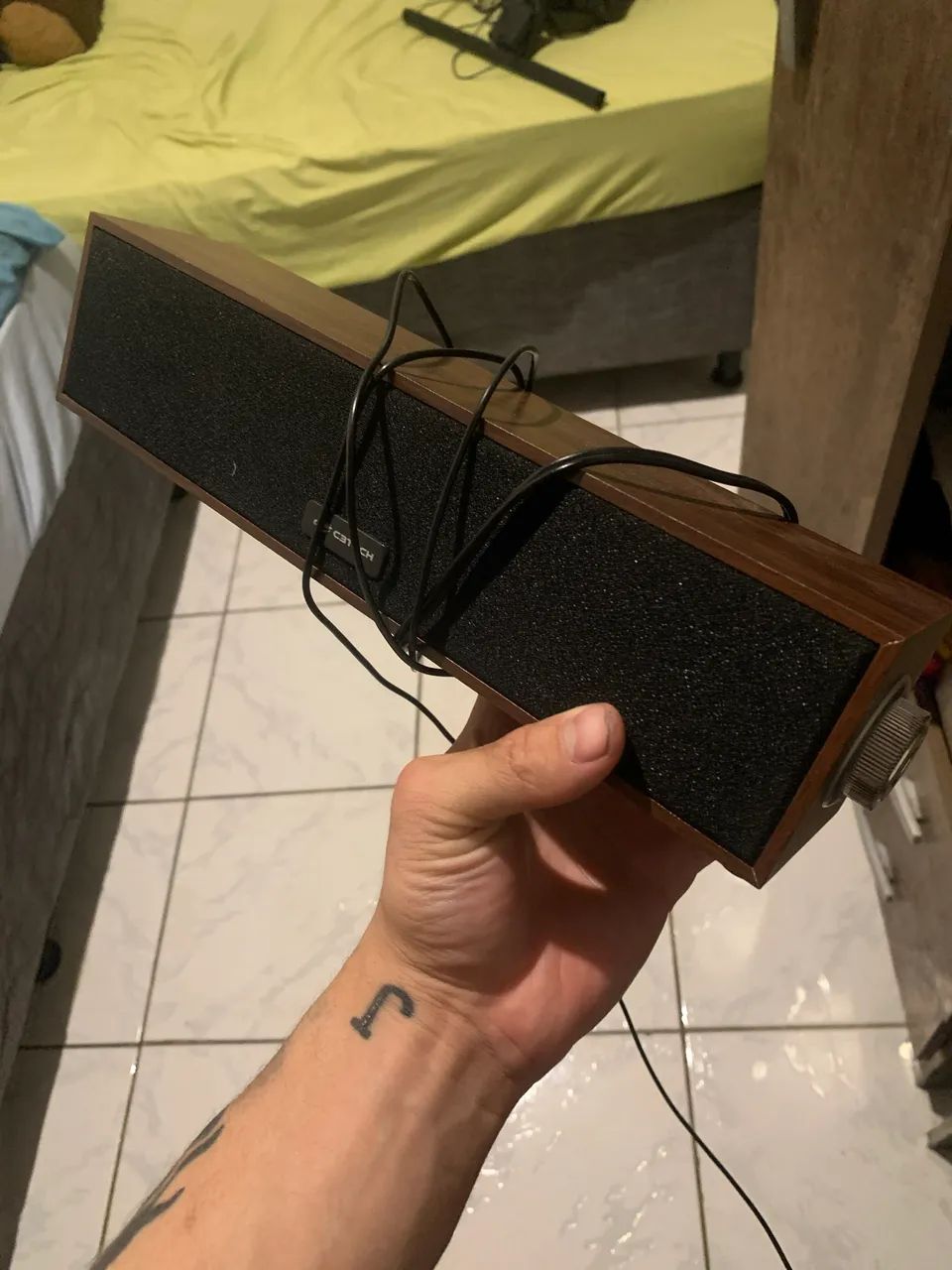 C3Tech SoundBar SB-30BW Marrom - Foto 3