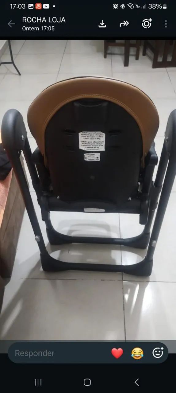 CADEIRA DE ALIMENTAÇÃO  - Foto 2