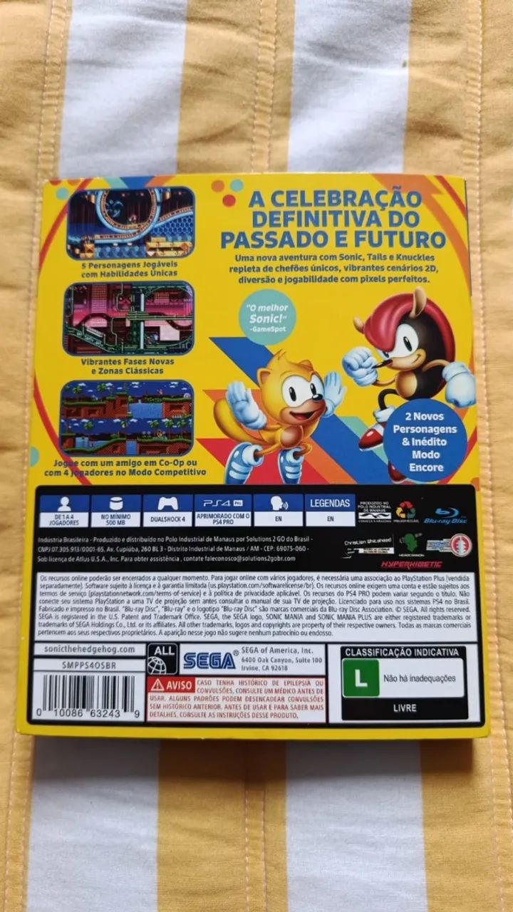 Sonic Mania Plus - PS4 - Foto 2