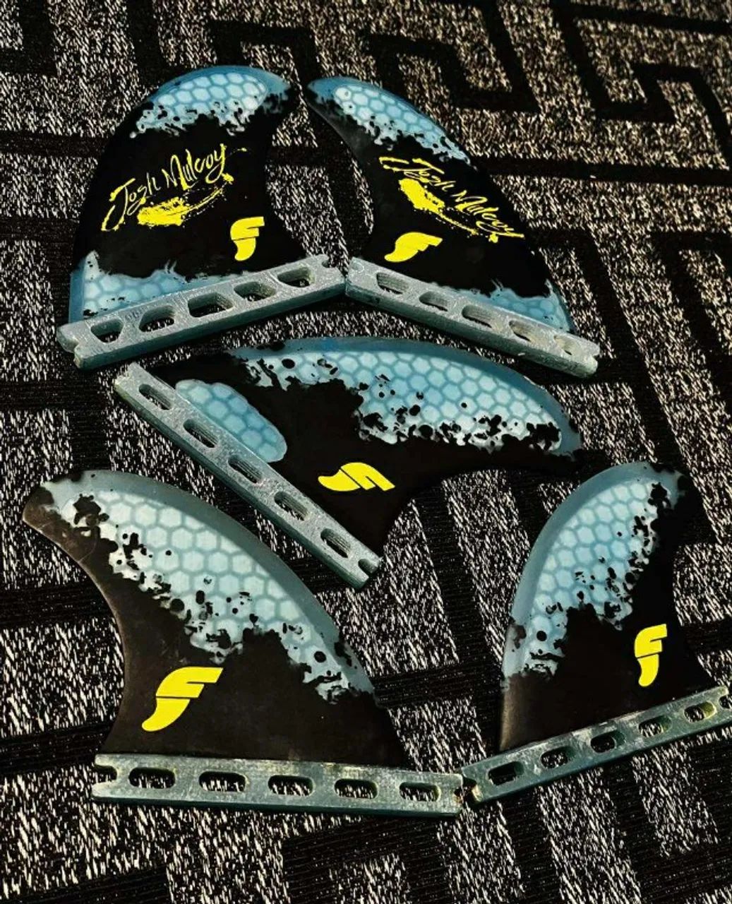 Quilhas Futures Fins importadas Josh Mulcoy Tri Quad Honeycomb