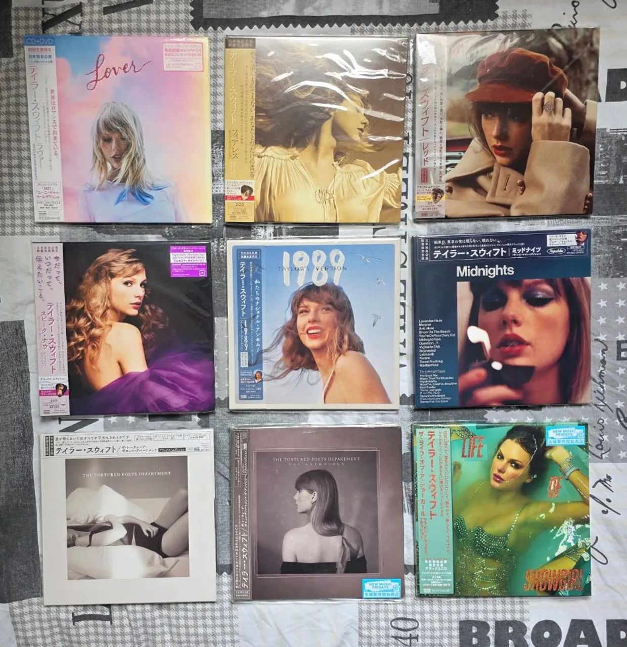 Combo Mini LPs CDs Taylor Swift Japan Edition - CDs, DVDs etc
