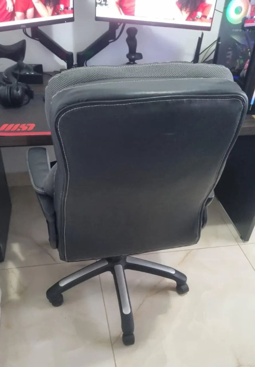 Cadeira de escritório ergonômica estilo presidente modelo C600, - Foto 3