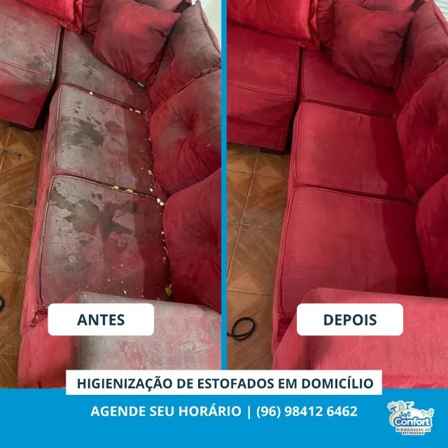 Higienização de estofados - Foto 3