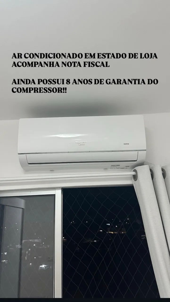 Ar condicionado splinter midea inverter