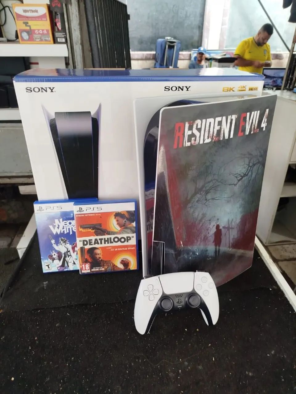 Ps5 fat com leitor + 6 meses de garantia  - Foto 4