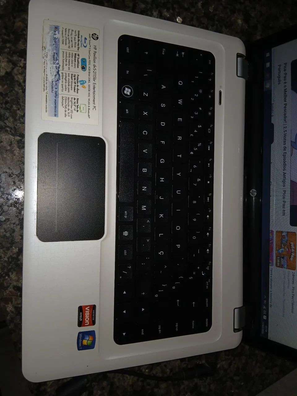 Notebook hp dv5 - Foto 4