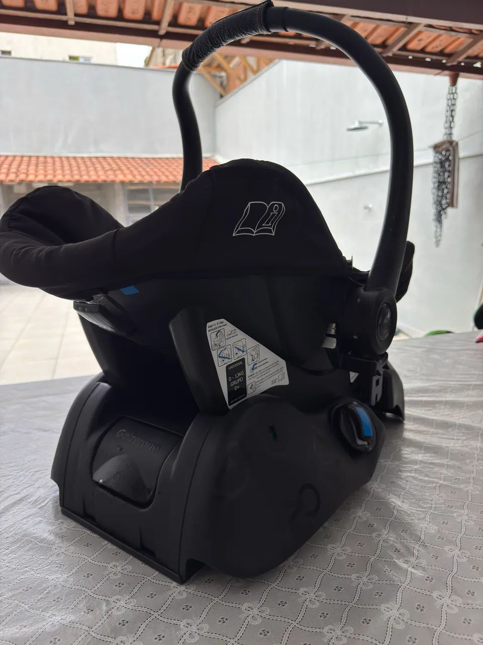 Bebê Conforto Galzerano + suporte veicular  - Foto 2