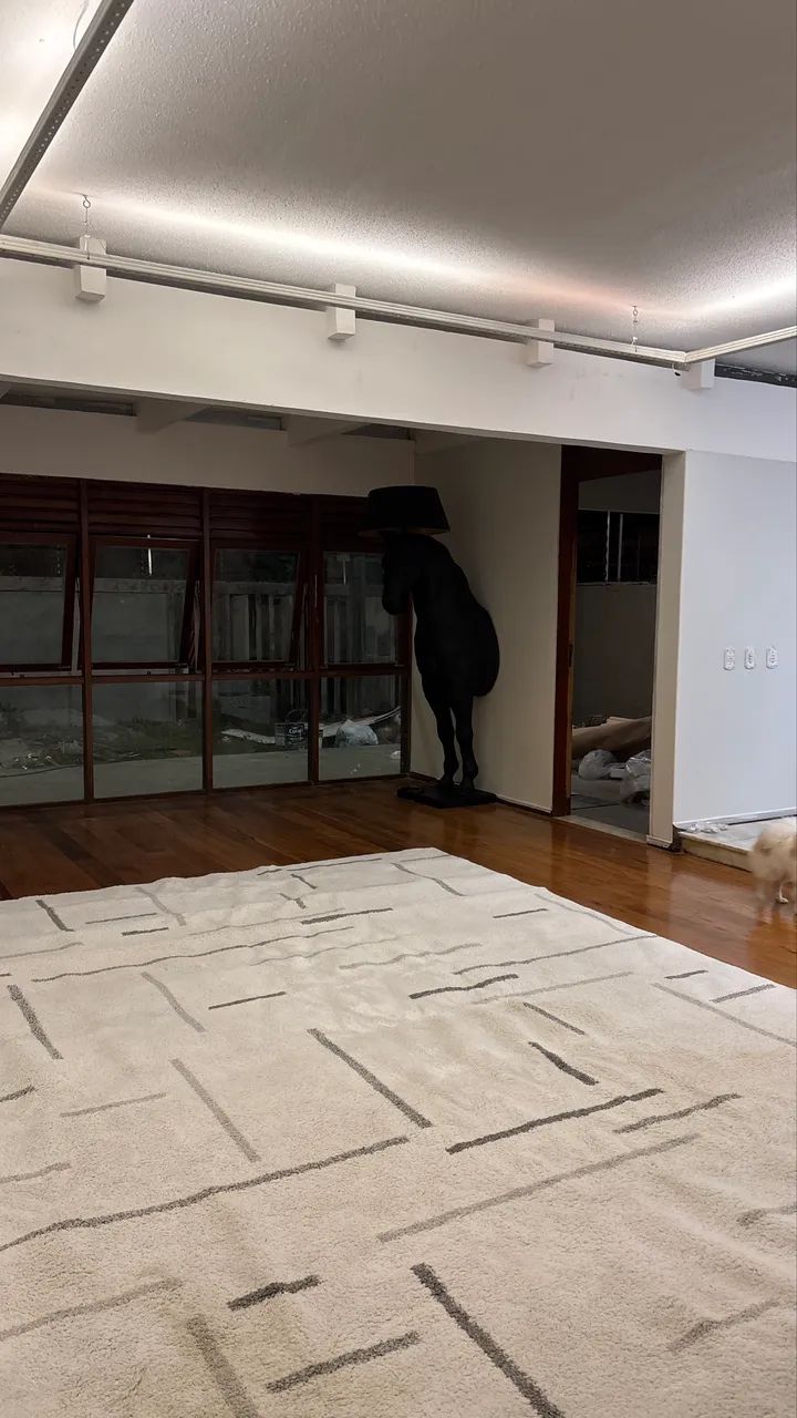 Tapete contemporâneo de 4m por 3m