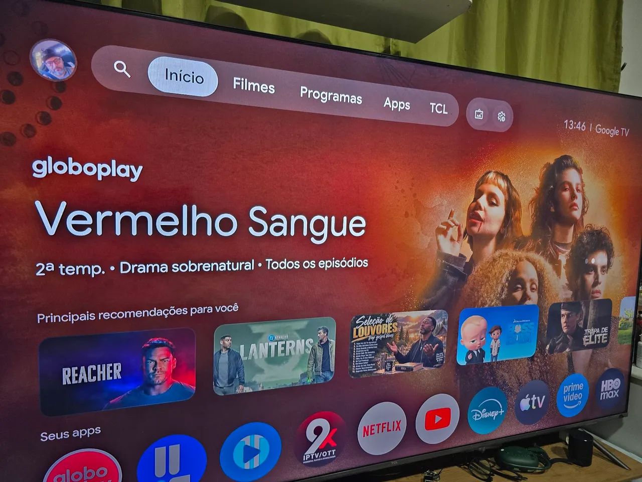 Vende esta tv 70 polegadas k4 com nota fiscal como comando alexa