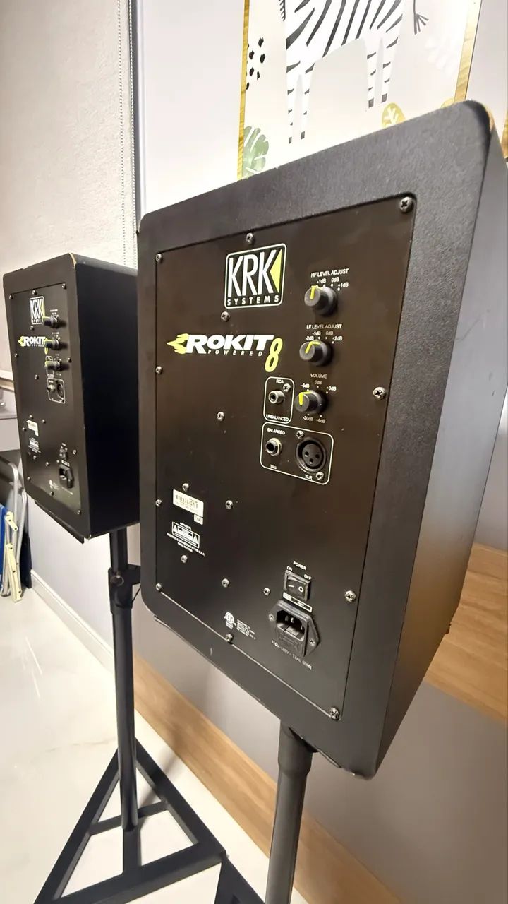 Par KRK Rokit 8 - Perfeito Estado | R$ 3.200 - Foto 4