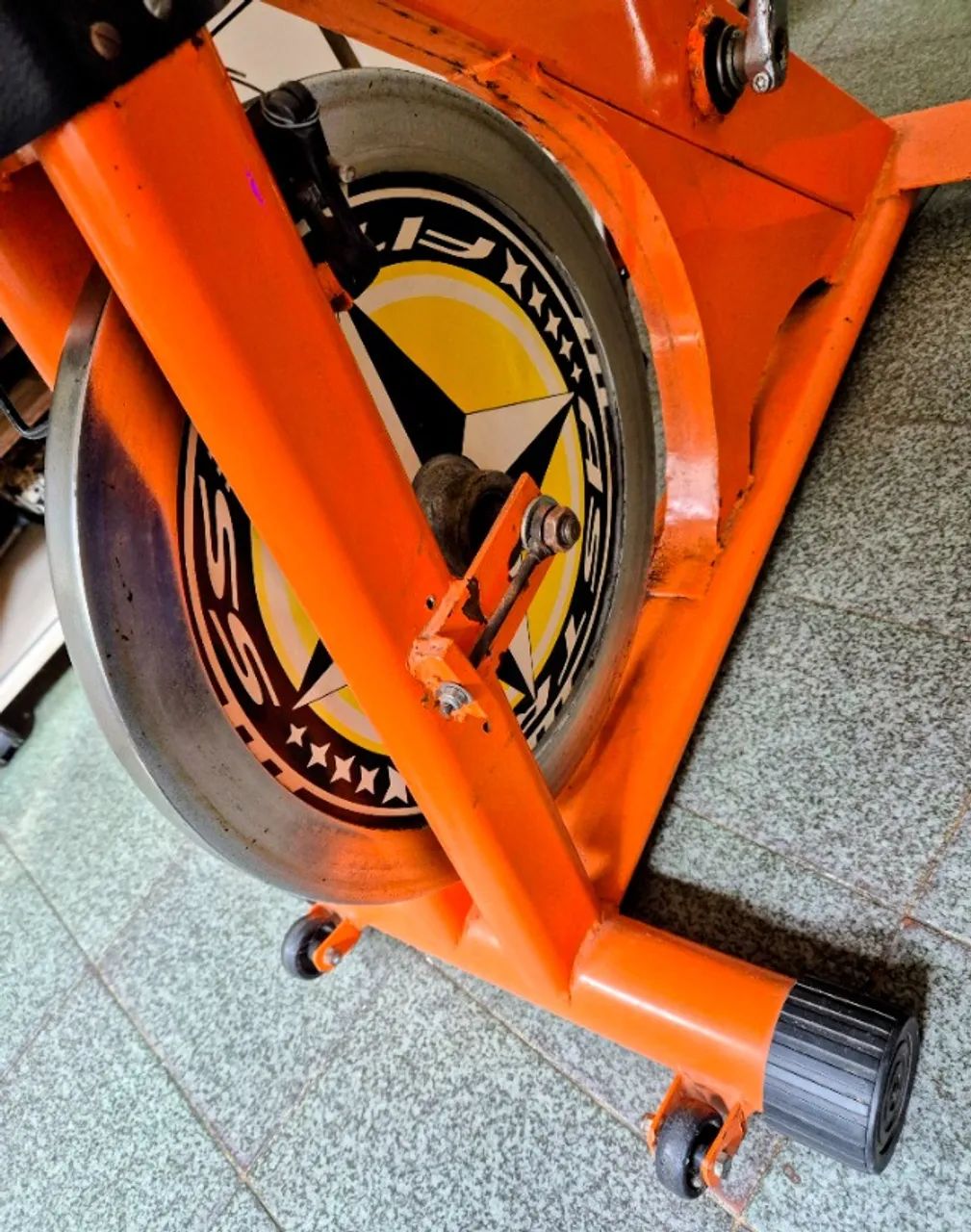 Bicicleta spinning indor roda 20 kg - Foto 4