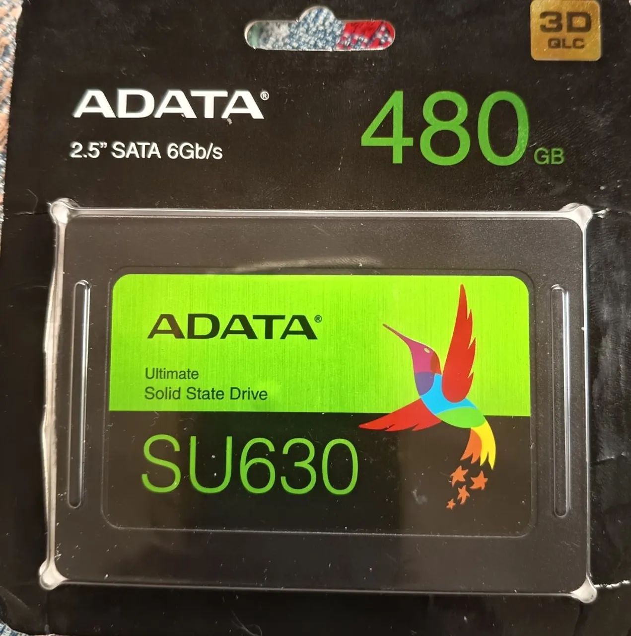 SSD Adata 3 D 480 GB (novo)