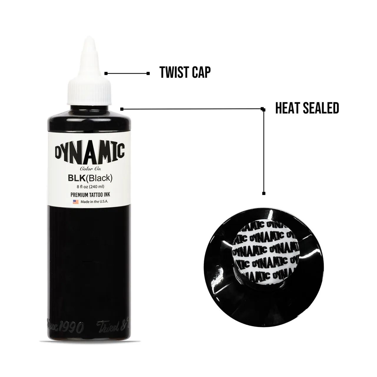 Tinta Dynamic Black (8oz | 240ml) lacrada e original - Foto 4