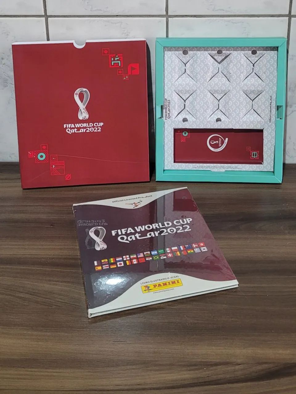 BOX + álbum capa dura copa 2022 - Foto 2