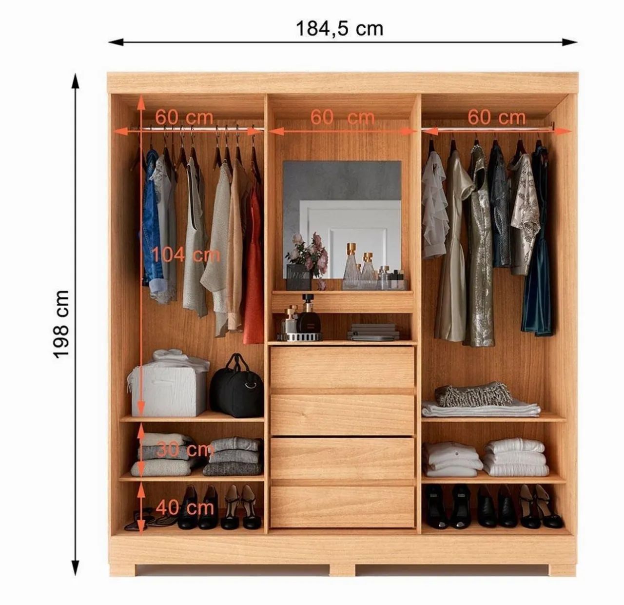 Guarda roupa novo - Foto 4
