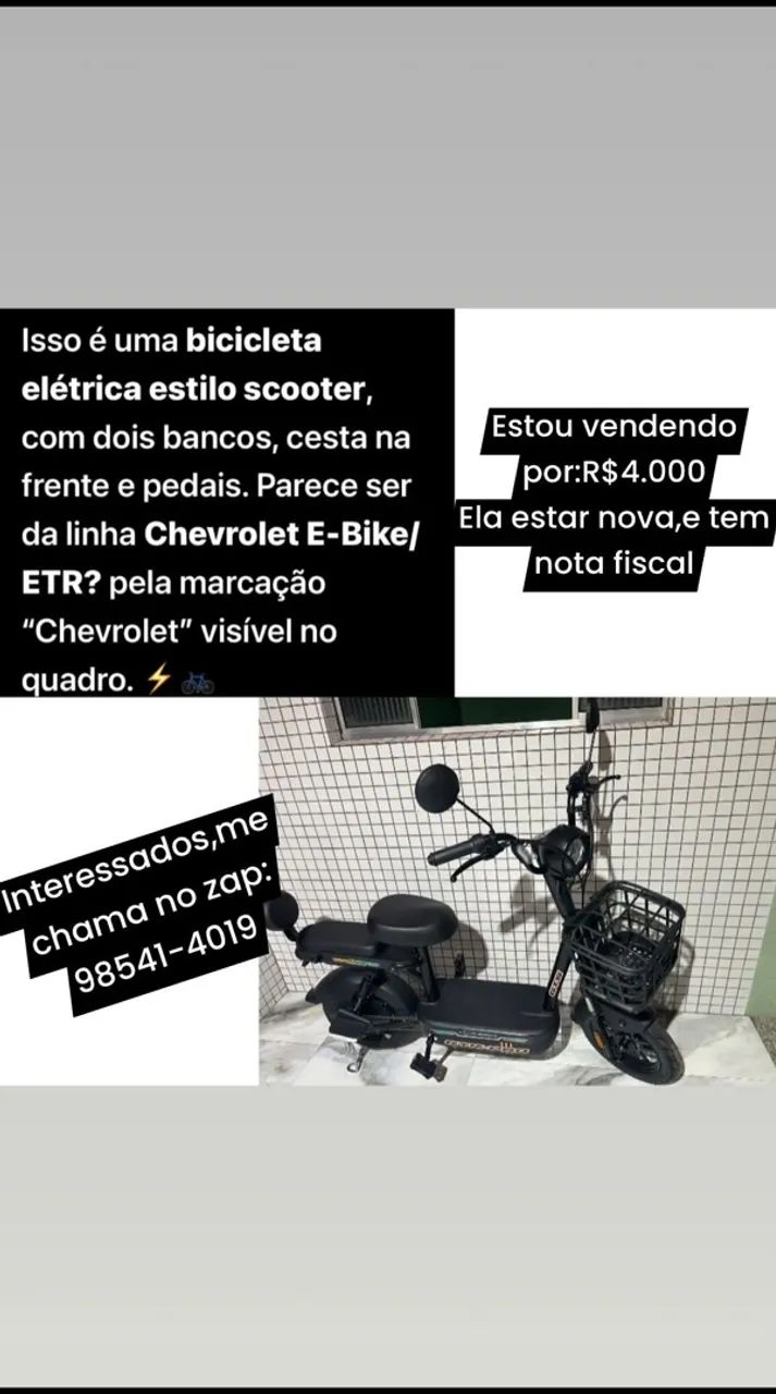 Bicicleta elétrica