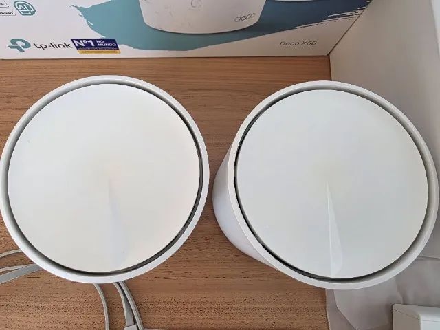 Roteador Tp-link WiFi 6 Deco X60 (Ax5400) Dual Band - com 2 unidades - Foto 4