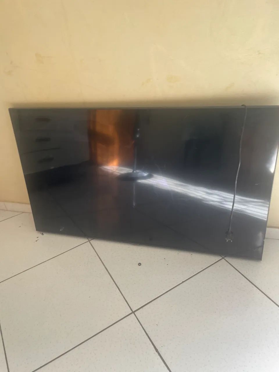 Tv Samsung 55 polegadas com display quebrado  - Foto 2