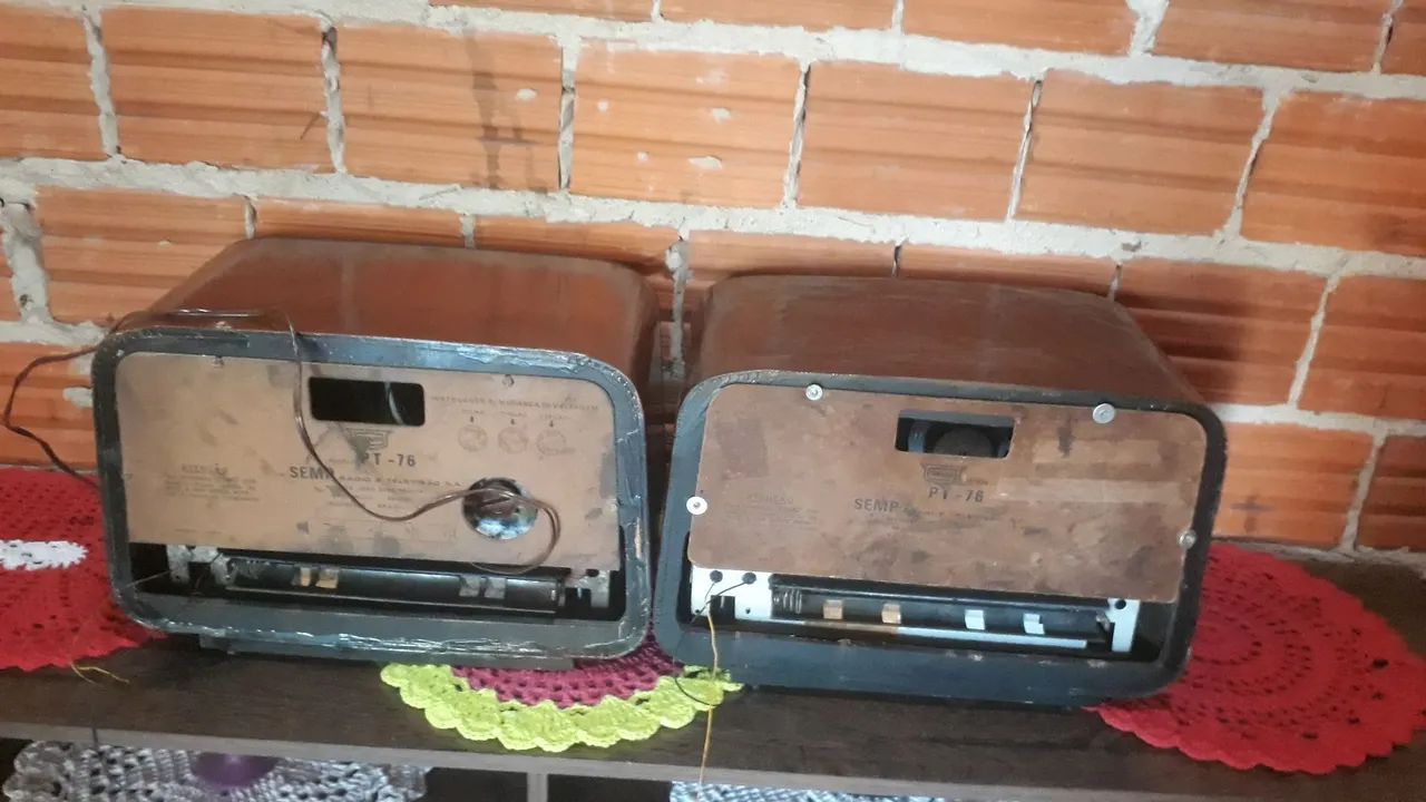 2 radios antigos semp funcionando pefeitamente - Foto 2