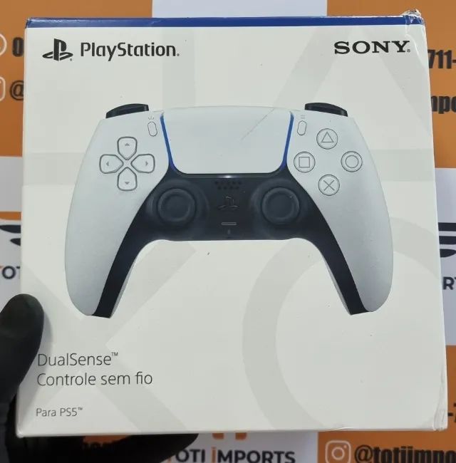 Controle Dualsense PS5 Branco Lacrado