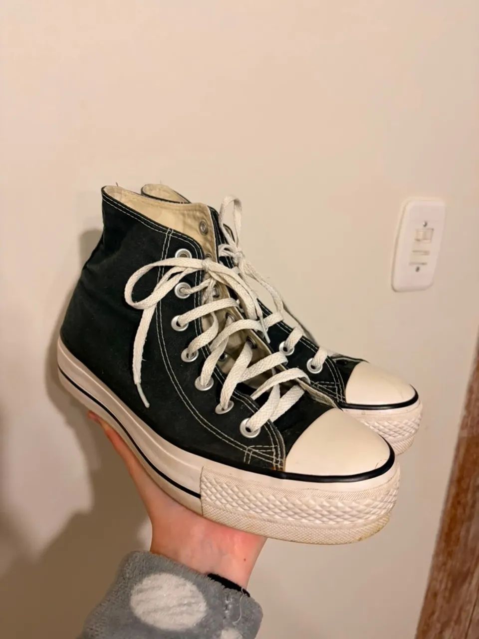 converse all star plataforma 37 - Foto 4