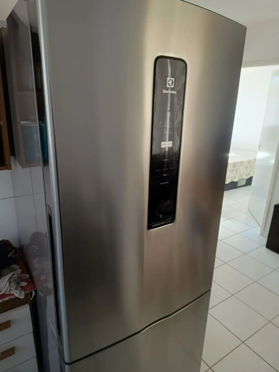 Geladeira Inox Electrolux