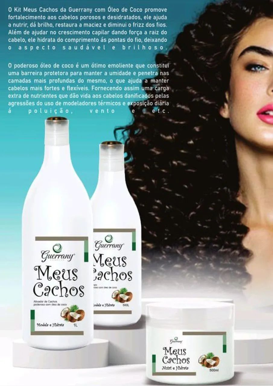 Cremes para cabelos cacheados  - Foto 3