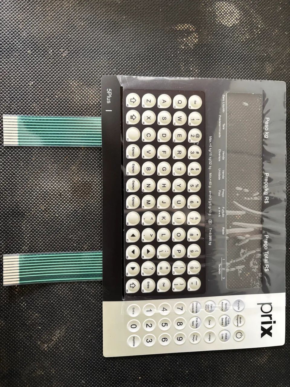 Teclado balança Prix 5 plus 30/32KG