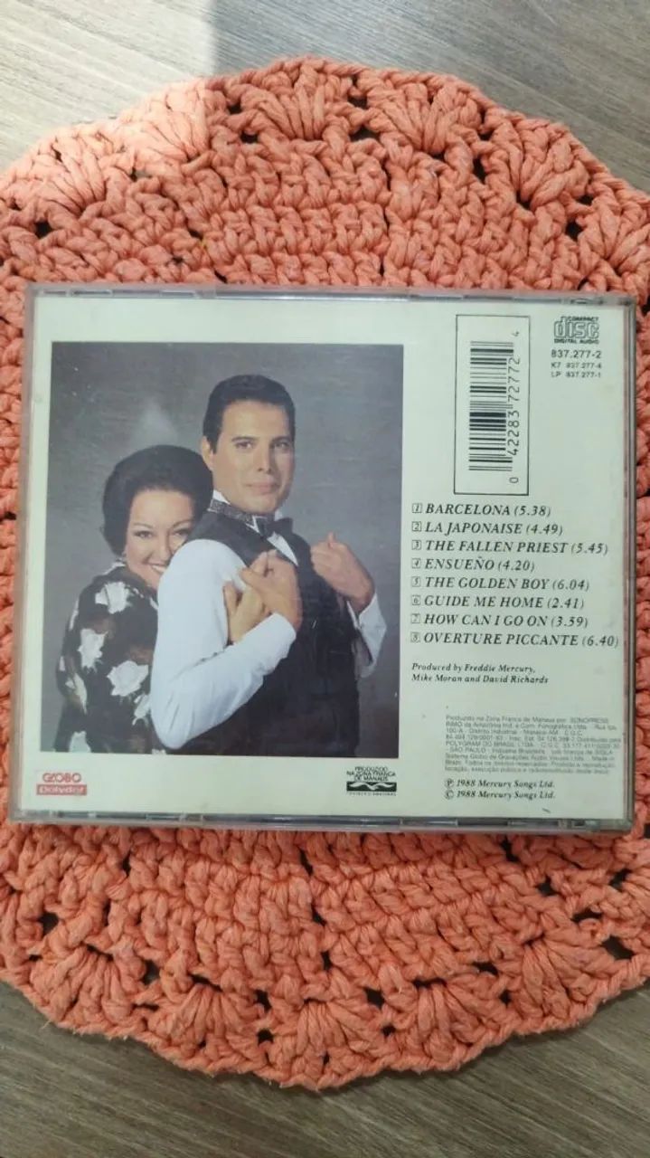 CD FREDDY MERCURY AND MOSERRAT VABALLÉ - Foto 2