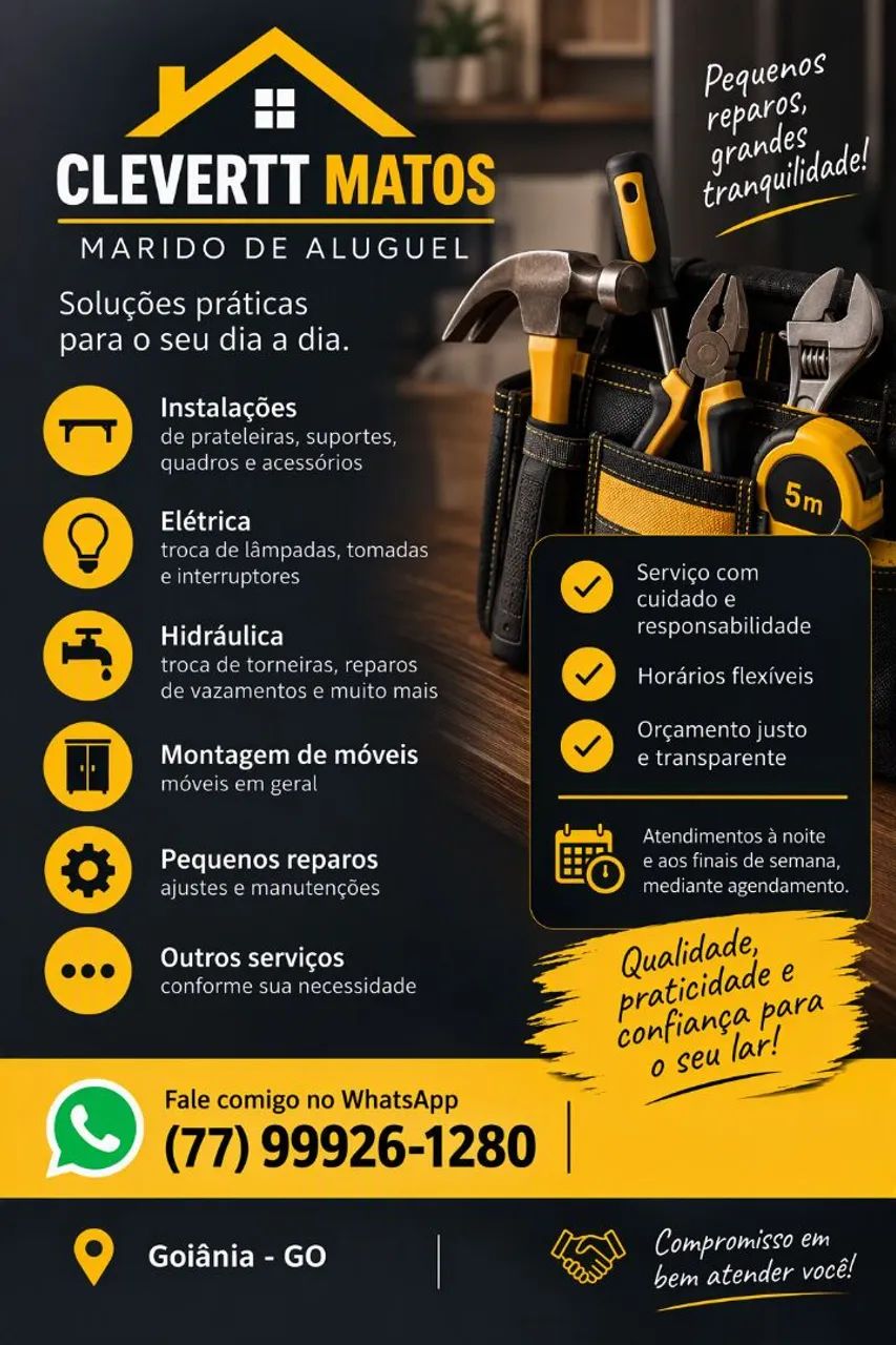 Marido de Aluguel - Pequenos Reparos e Soluções Práticas