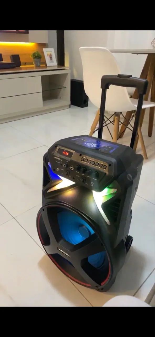 Caixa de som Mundial Bluetooth 400W