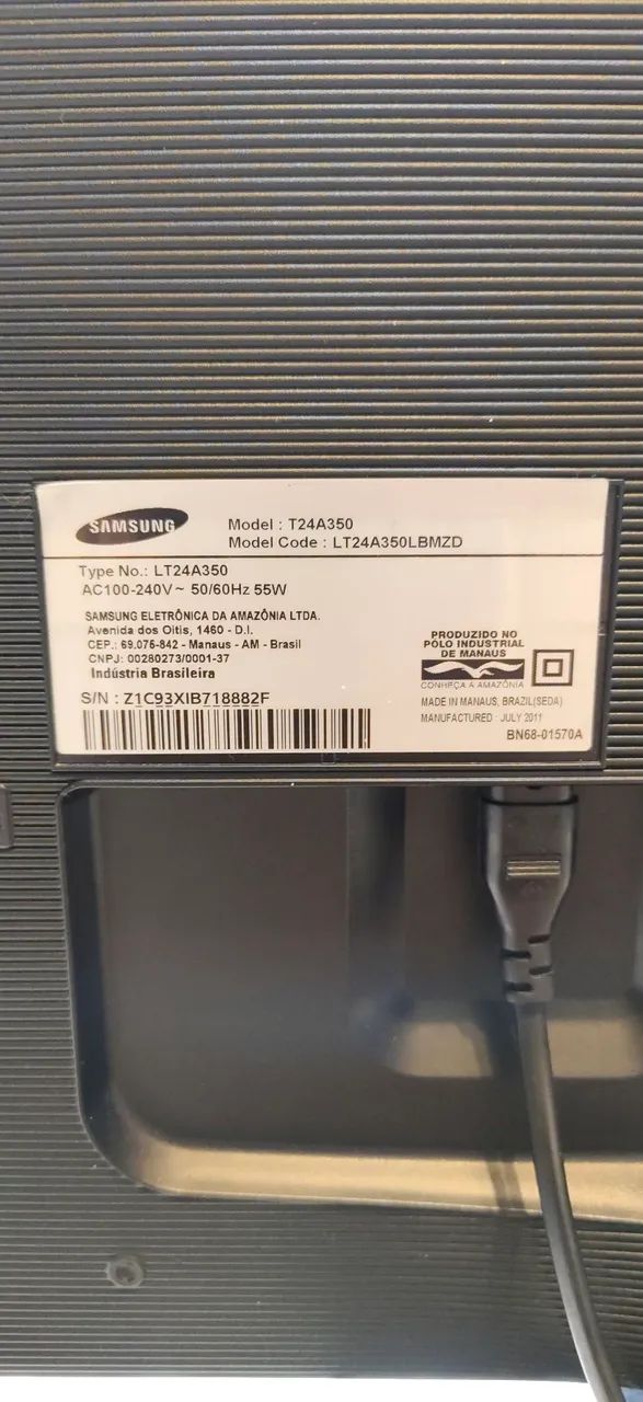 Monitor Samsung 24 polegadas  - Foto 4