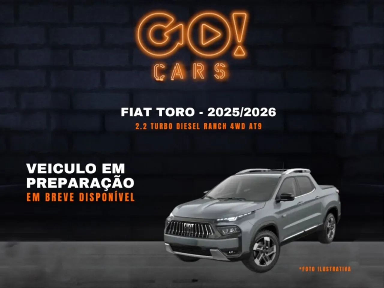 Fiat Toro Ranch 2.2 16V 4X4 TB Diesel Aut. 2026