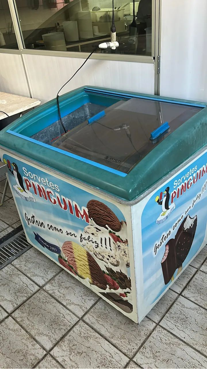 Freezer para sorvete 