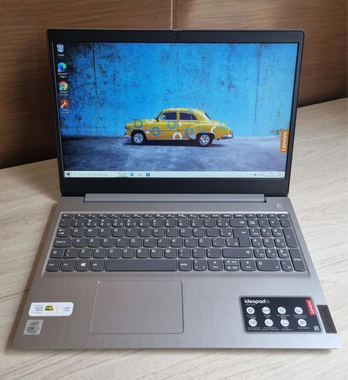Notebook Lenovo processador i5 10 geração, ssd 256 gb, 8 gigas de
