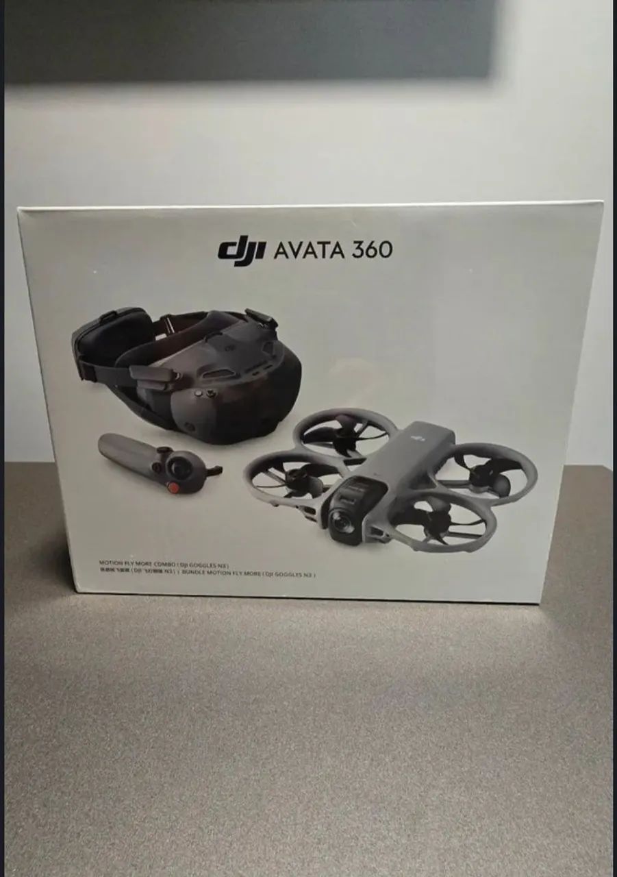 Dji avata 360 motion combo novo lacrado 
