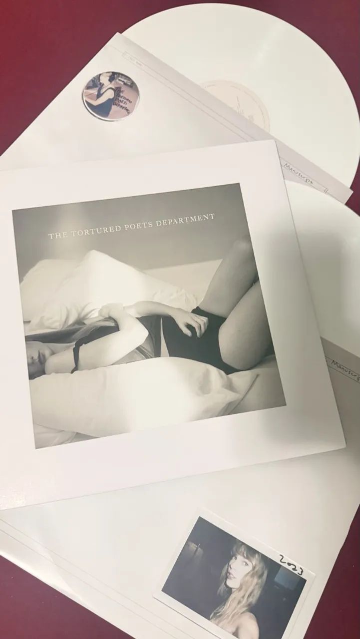 Taylor Swift - TTPD Vinil Lp Branco