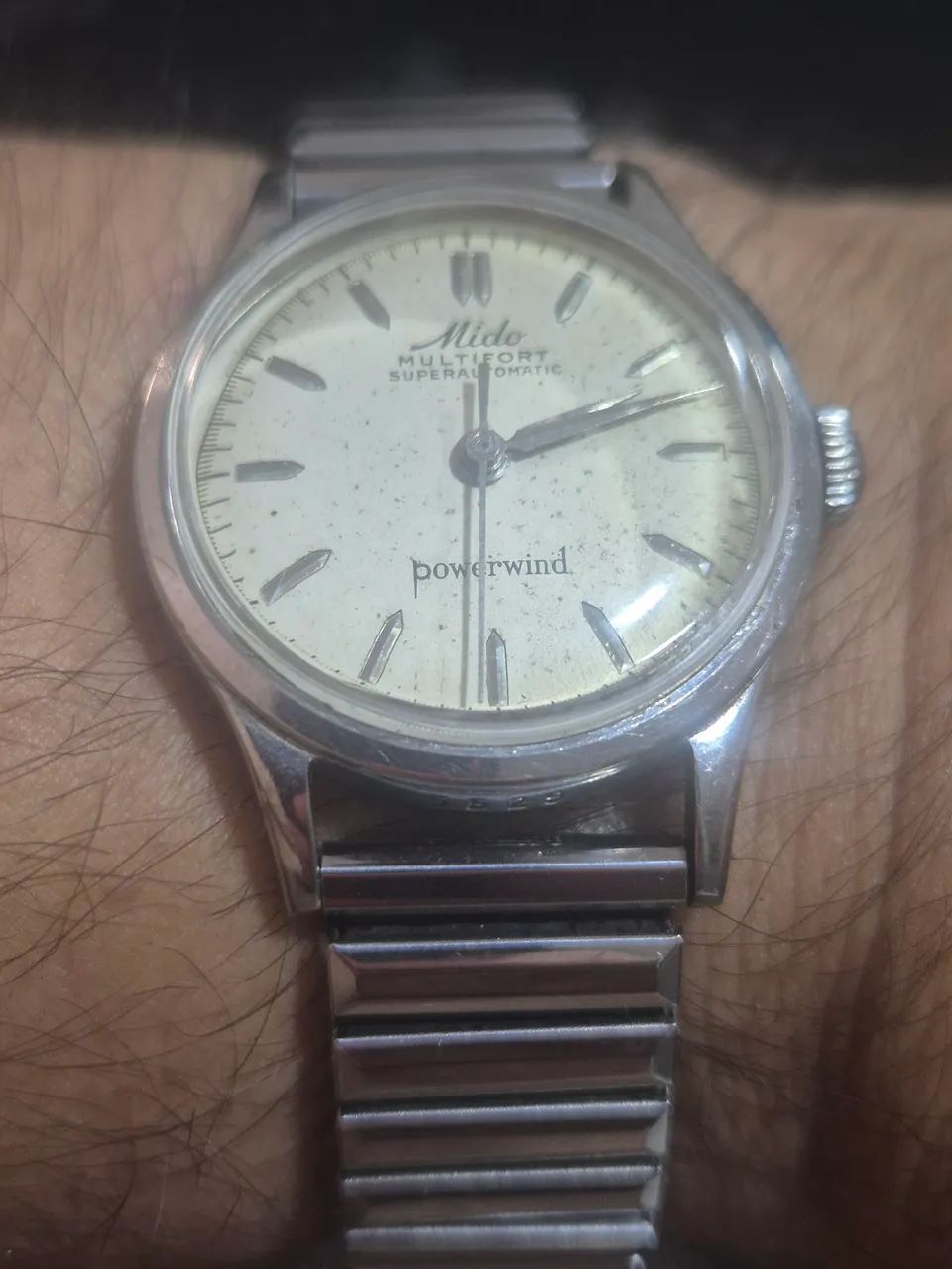 Relógio MIDO MULTIFORT POWERWIND  SUPERAUTOMATIC   -   ÓTIMO ESTADO - Foto 5