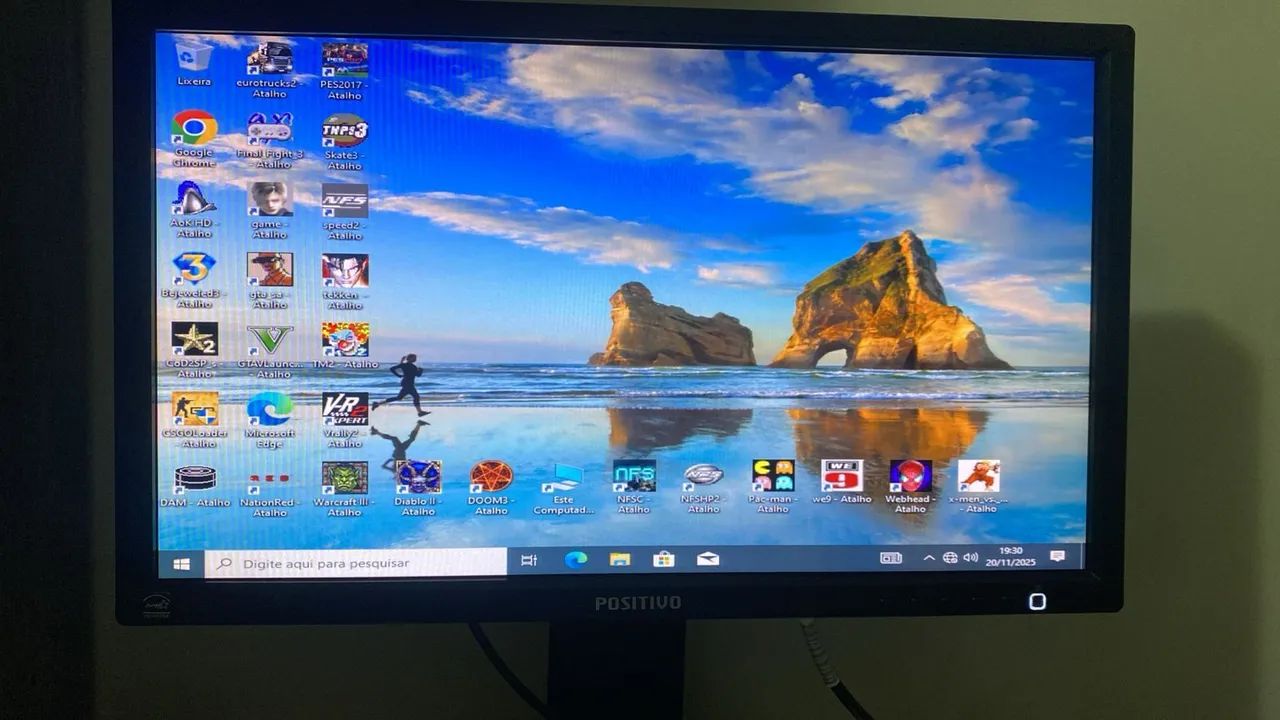 Computador novo i3 roda jogos leves e programas serve pra tudo - Foto 3