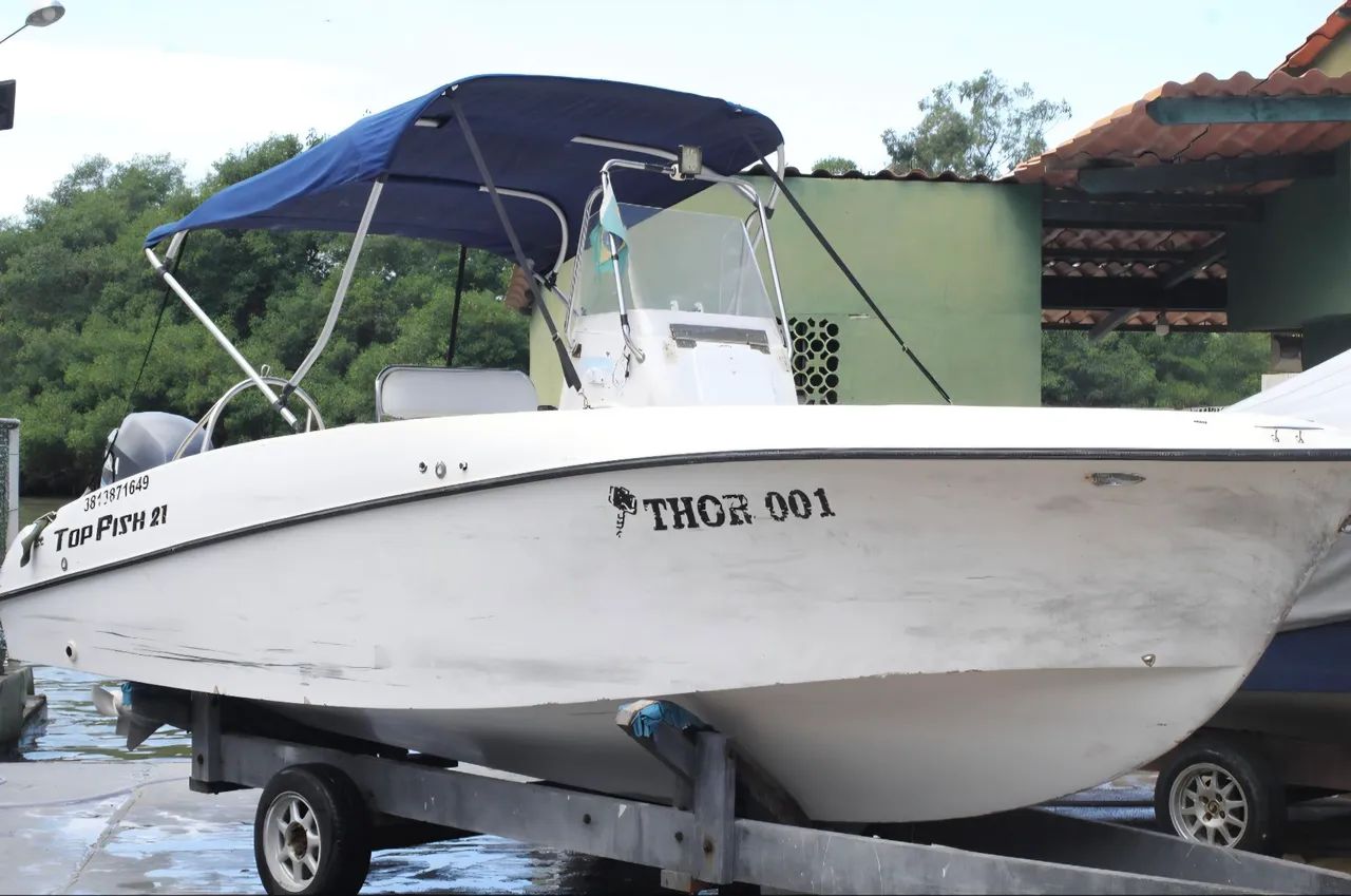 Lancha top fish 21 ps