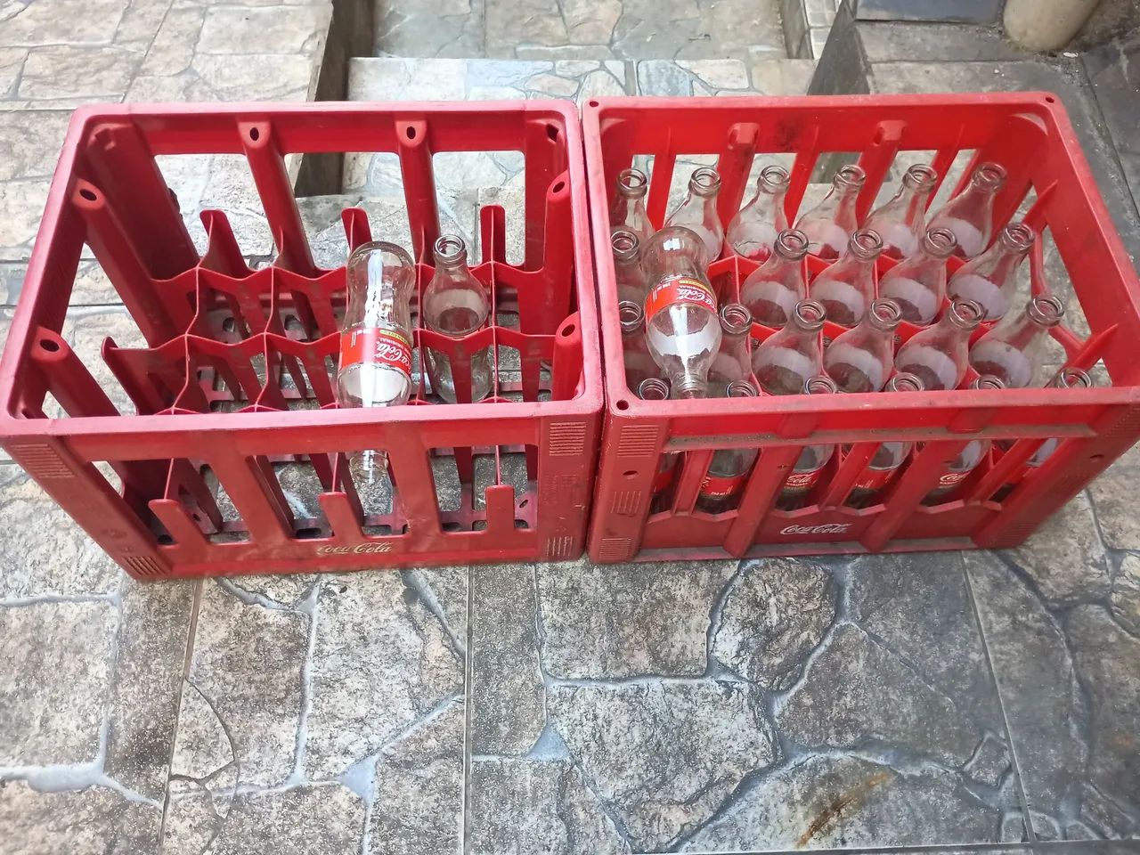 ENGRADADO DE COCA COLA 290ML VAZIOS COM 26 GARRAFAS - Foto 4