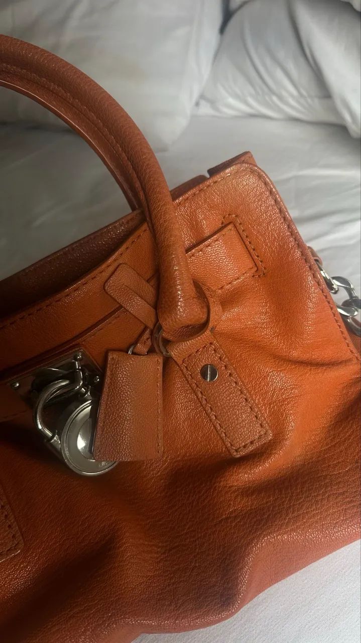 Bolsa Michael kors grande laranja  - Foto 4