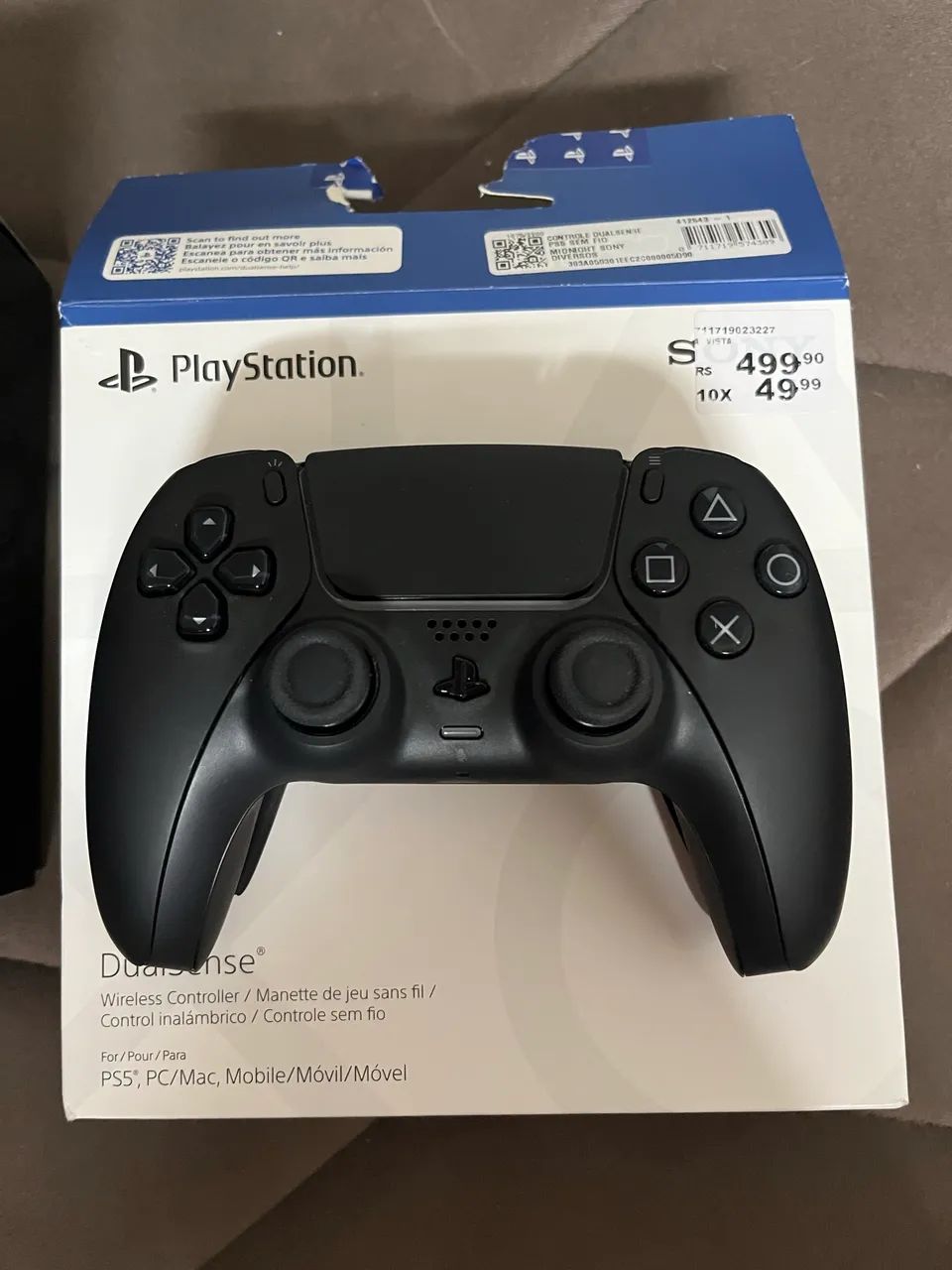 Fone e controle PS5 GAMER